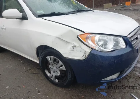 2010 Hyundai Elantra Gls from USA, damaged, VIN KMHDU4AD9AU079558